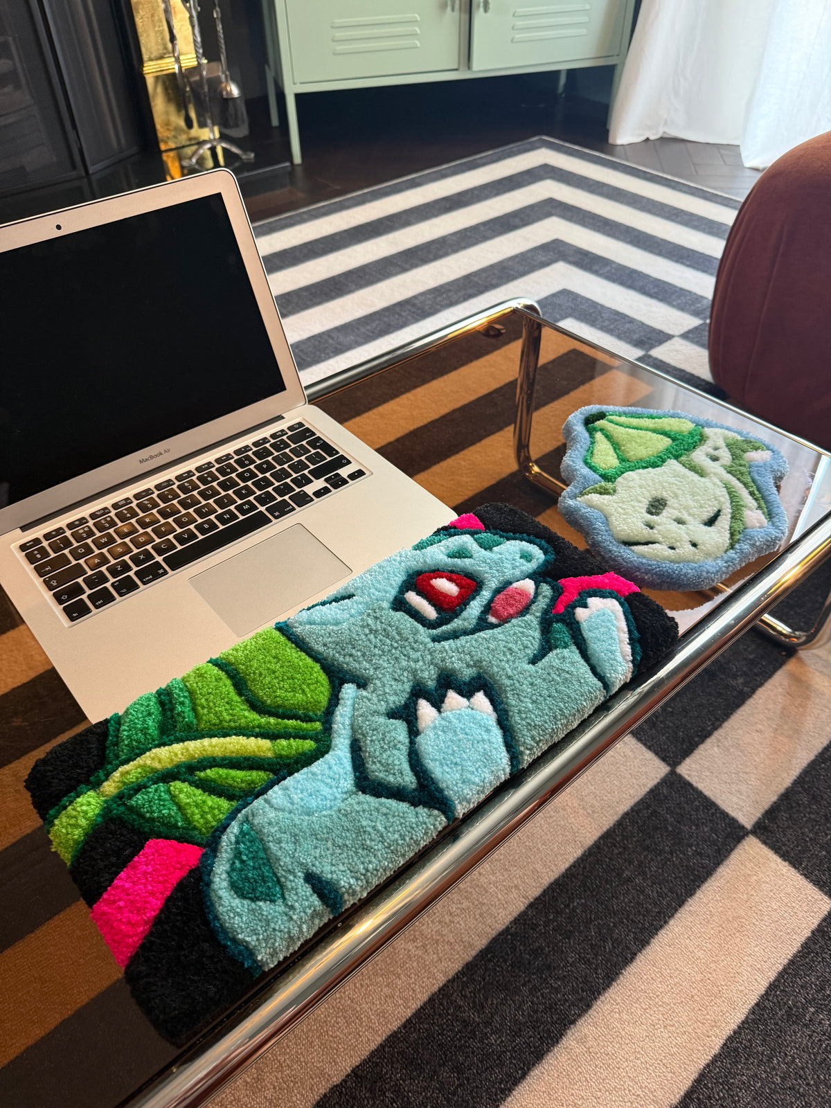 Personalized Tufted Keyboard Rug