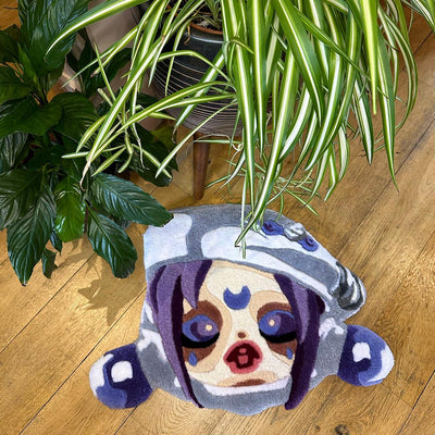 PopMart Skull Panda Night City Rug