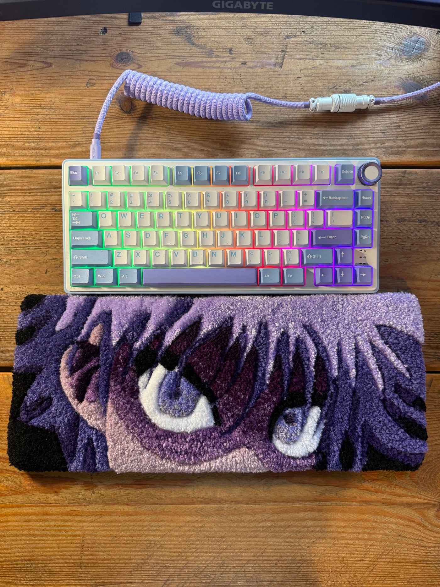 Personalized Tufted Keyboard Rug