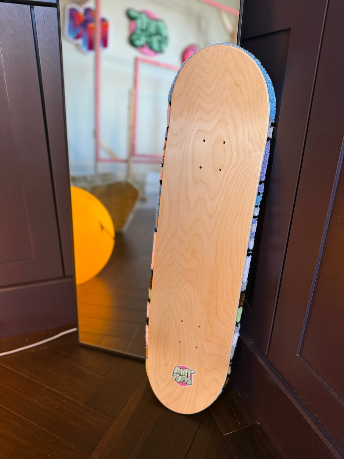 Custom Tufted Skate Deck