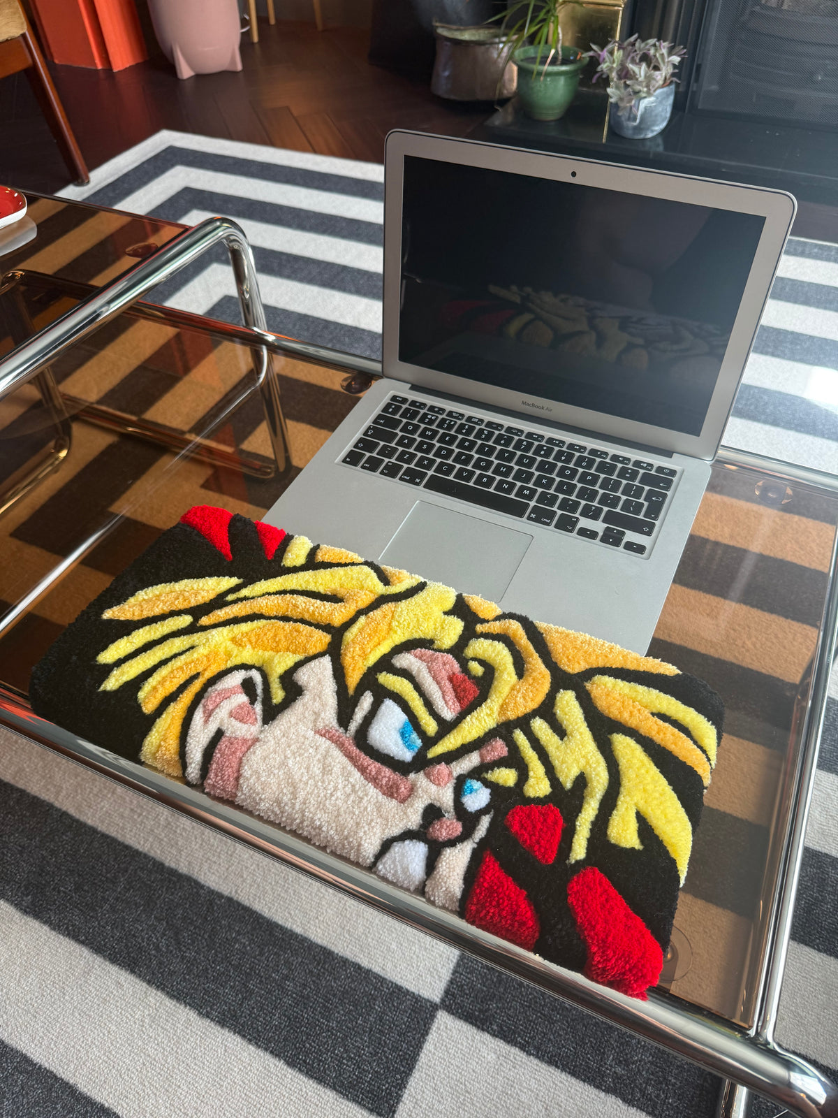Personalized Tufted Keyboard Rug
