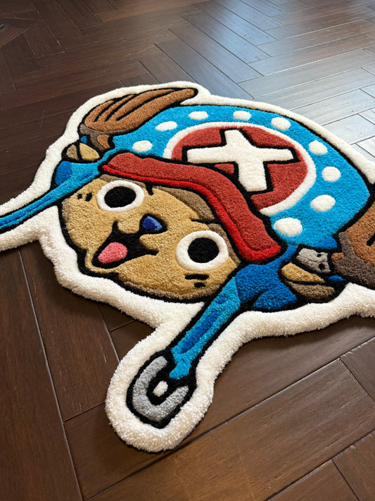 One Piece Chopper Rug – Anime Tufted Rug Handmade in London | Mint Tufts