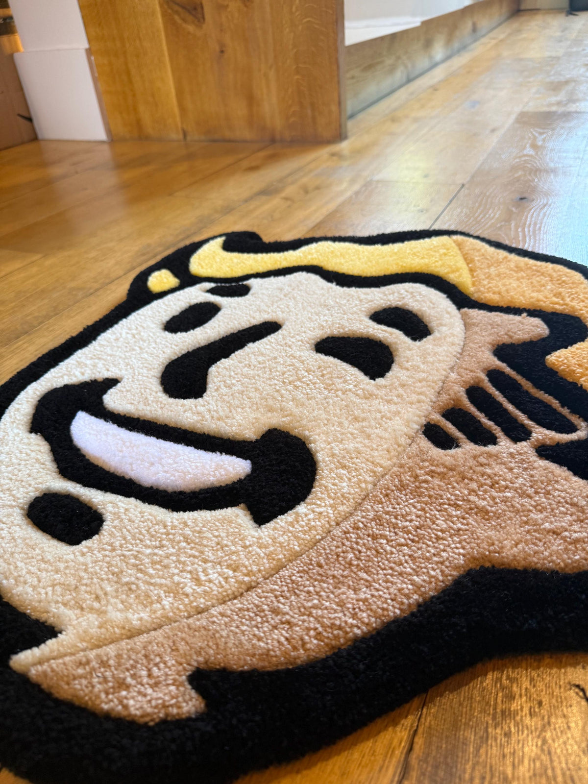 Fallout Vault Boy Rug – Gaming Tufted Rug Handmade in London | Mint Tufts