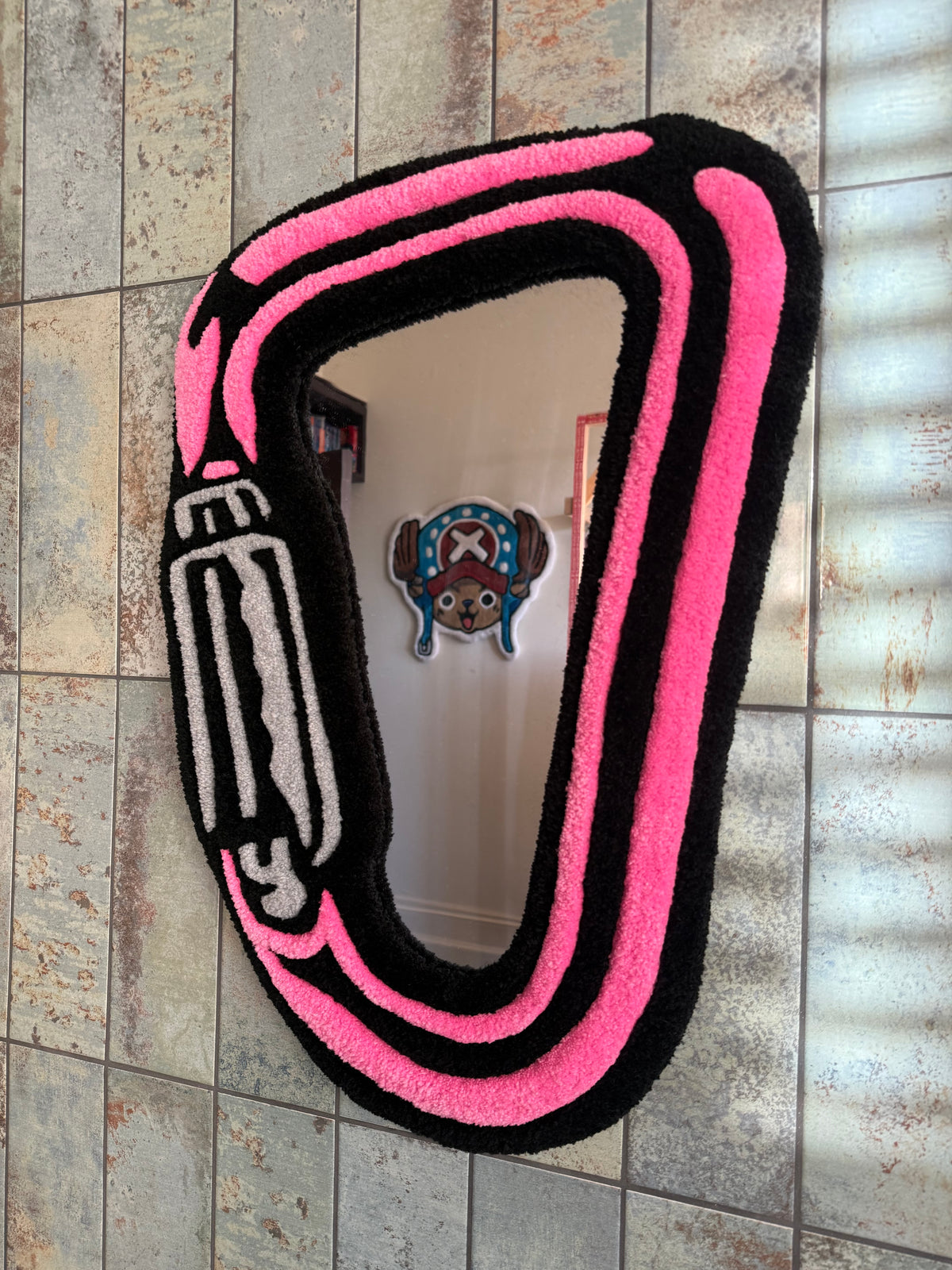 Carabiner Tufted Mirror