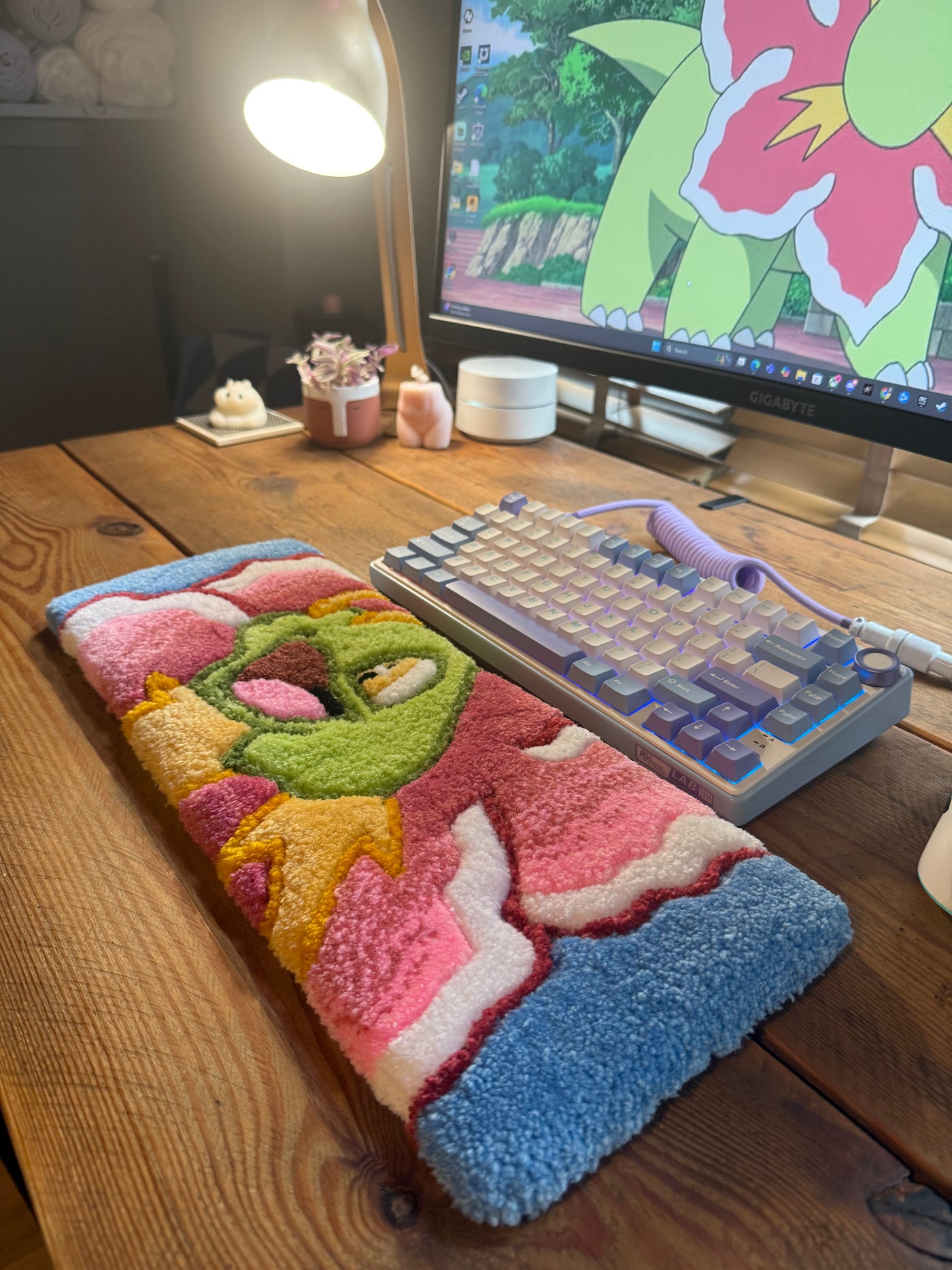 Personalized Tufted Keyboard Rug