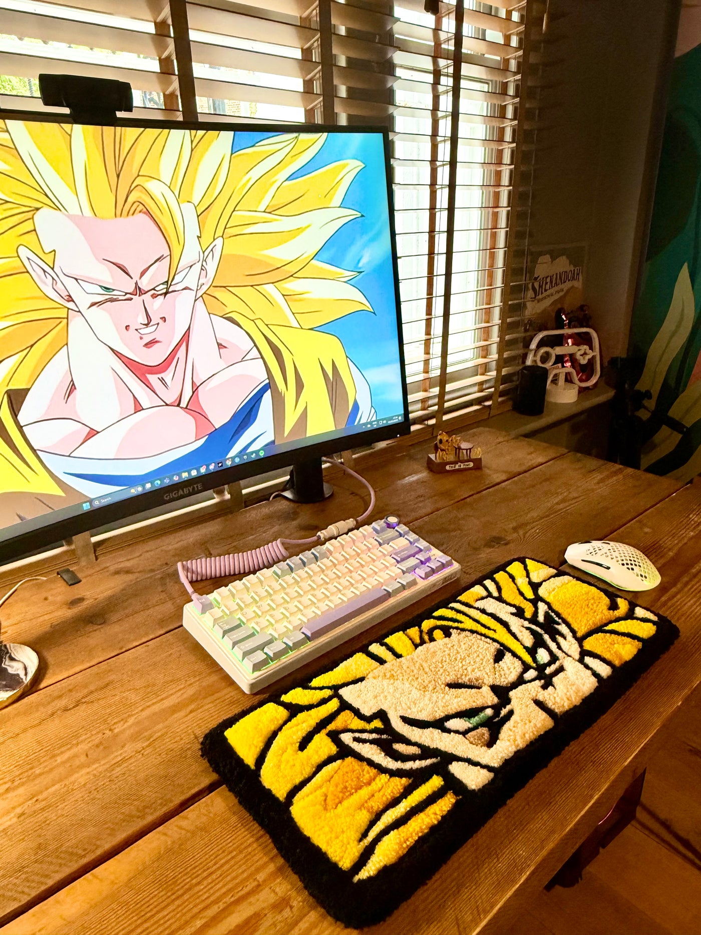 Personalized Tufted Keyboard Rug