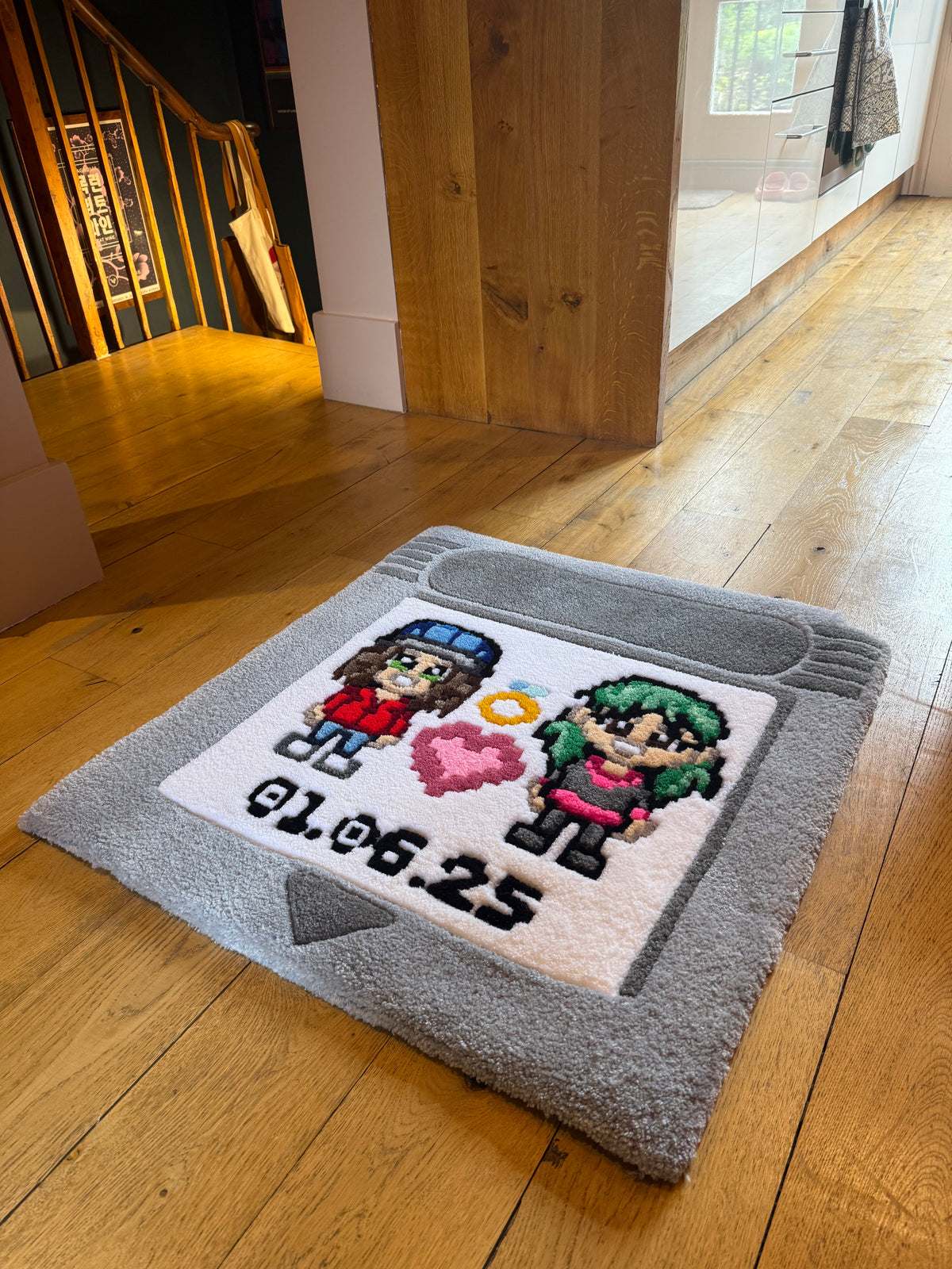 Personalized Tufted Rug – Custom Handmade Rug Commission UK | Mint Tufts