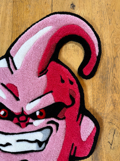 Dragon Ball Kid Buu Rug – Anime Tufted Rug Handmade UK | Mint Tufts