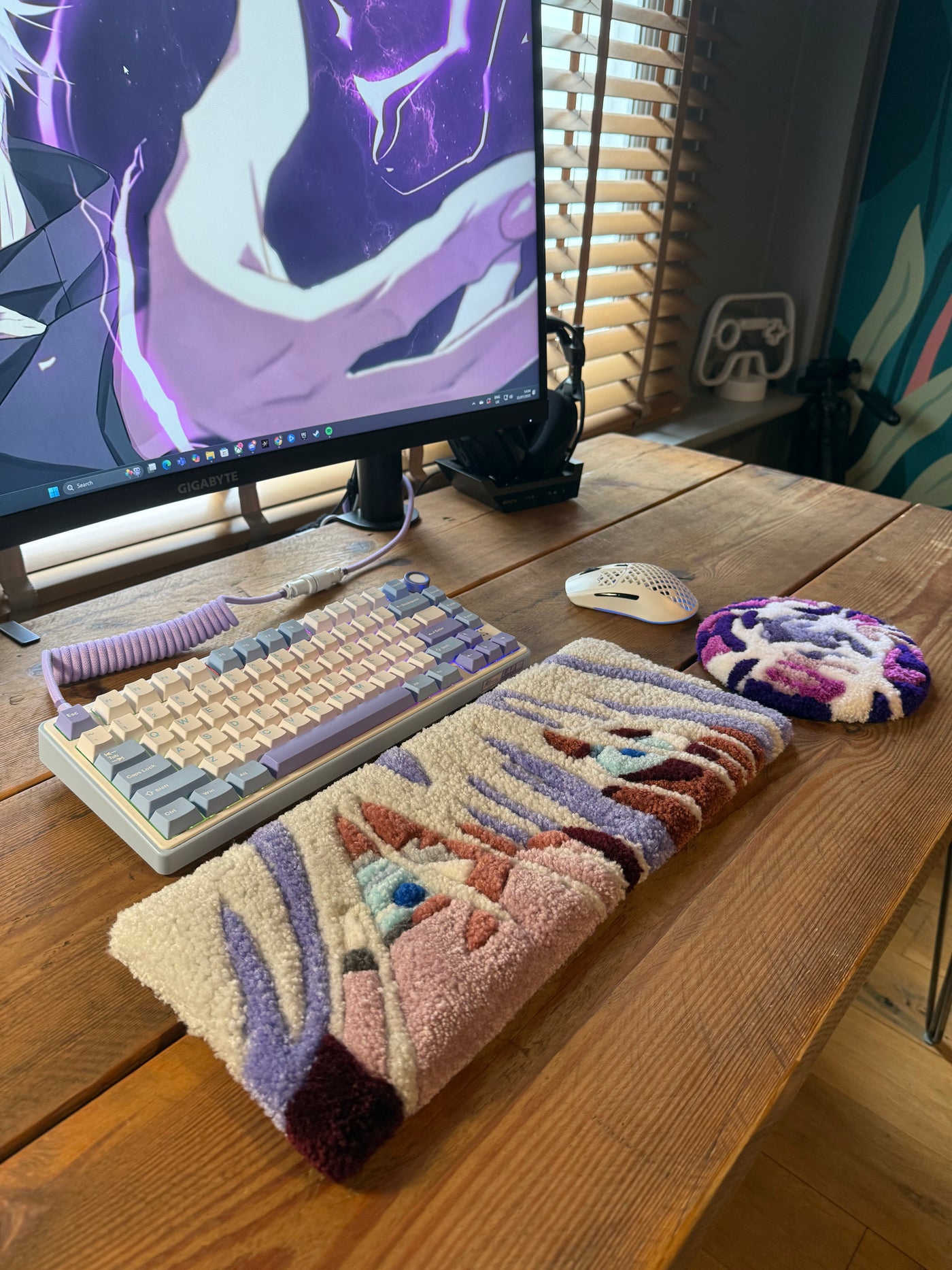 Personalized Tufted Keyboard Rug