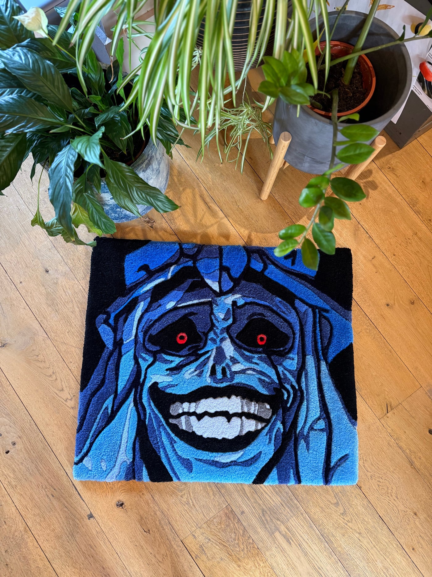 Solo Leveling Statue of God Rug