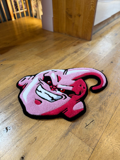 Dragon Ball Kid Buu Rug – Anime Tufted Rug Handmade UK | Mint Tufts