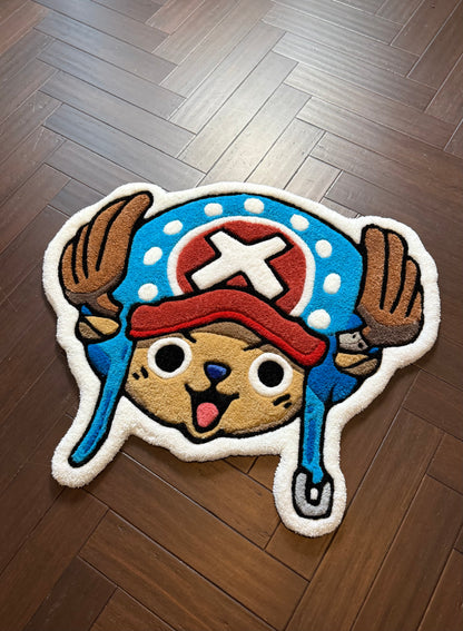 One Piece Chopper Rug – Anime Tufted Rug Handmade in London | Mint Tufts