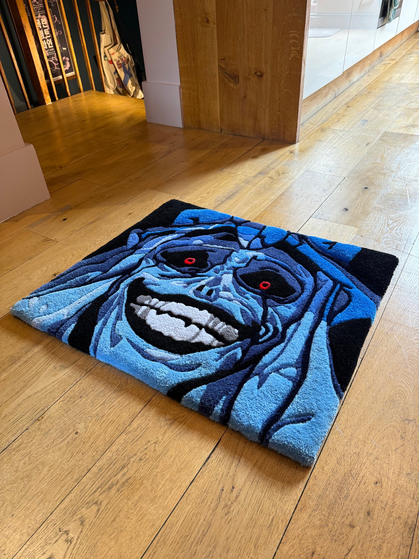 Solo Leveling Statue of God Rug