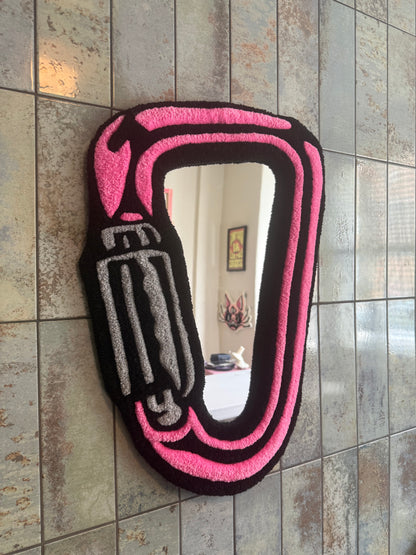 Carabiner Tufted Mirror