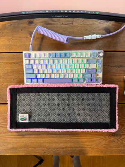 Kirby Keyboard Rug – Tufted Gaming Desk Rug Handmade UK | Mint Tufts