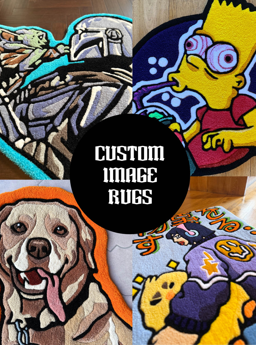 Personalized Tufted Rug – Custom Handmade Rug Commission UK | Mint Tufts