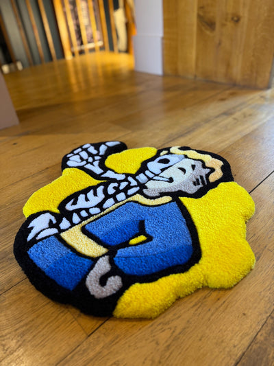 Fallout Vault-Boy Skeleton Rug