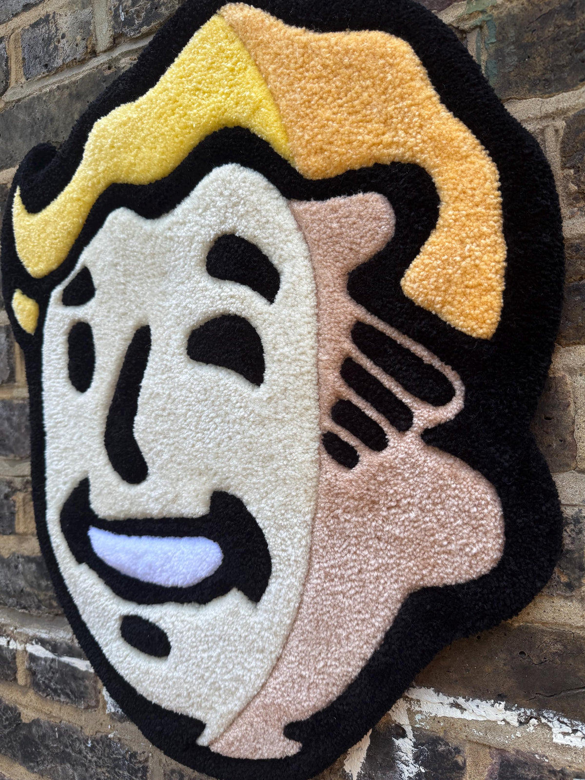 Fallout Vault Boy Rug – Gaming Tufted Rug Handmade in London | Mint Tufts