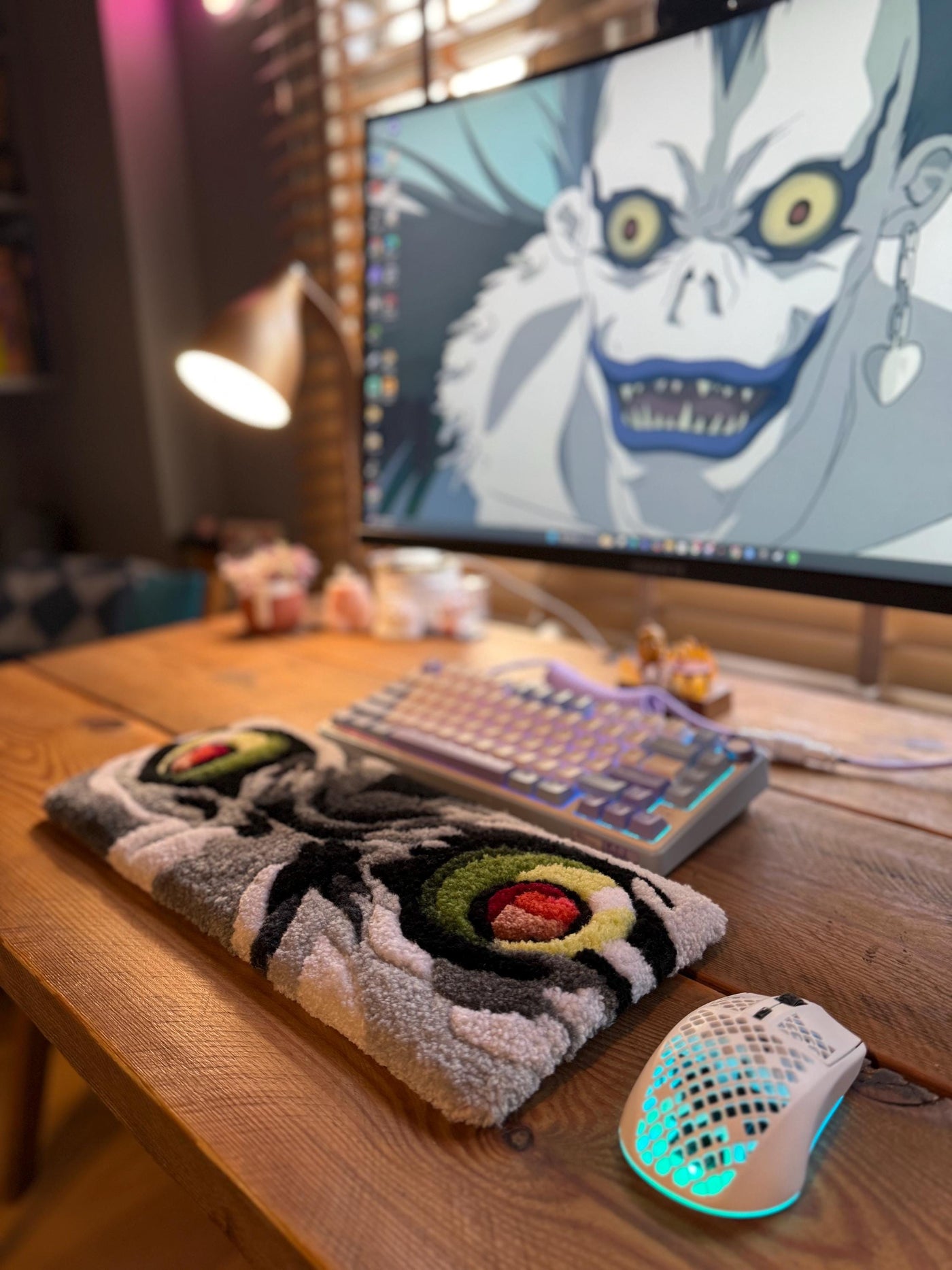 Ryuk Death Note Keyboard Rug