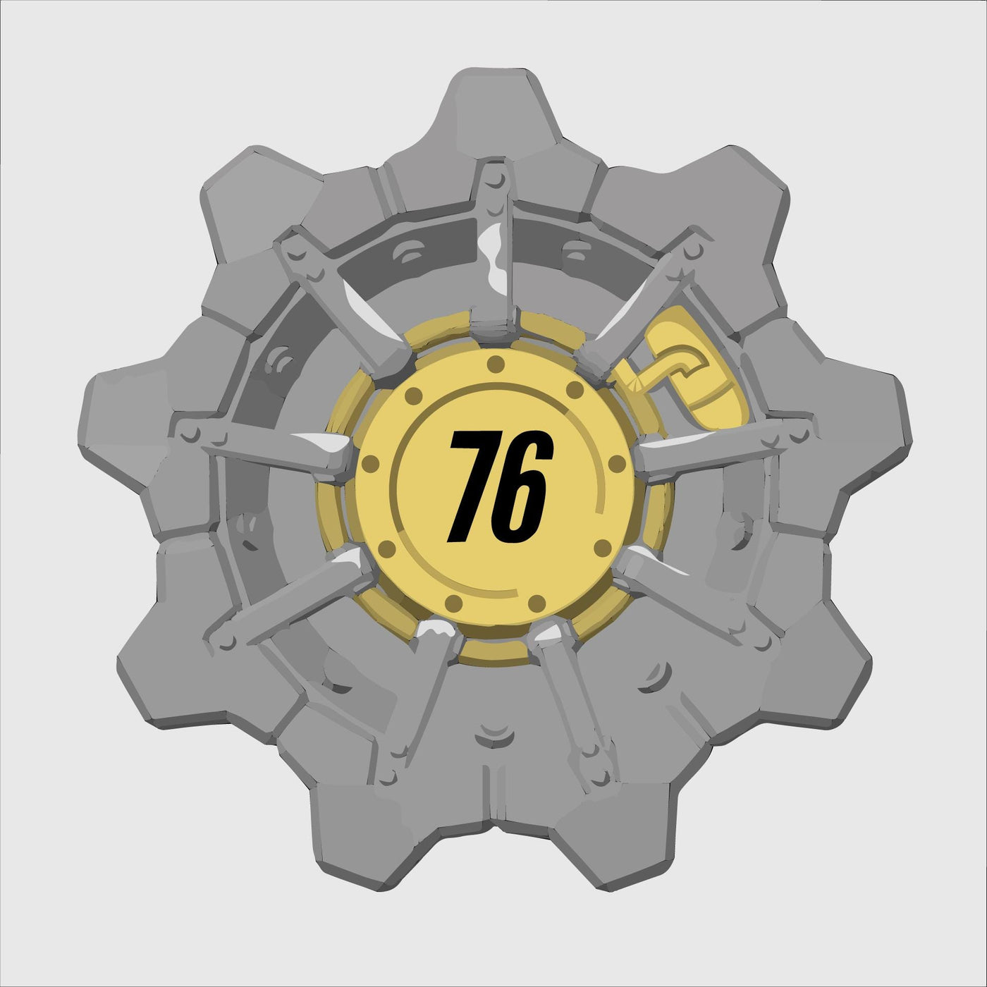 Personalized Fallout Vault Door