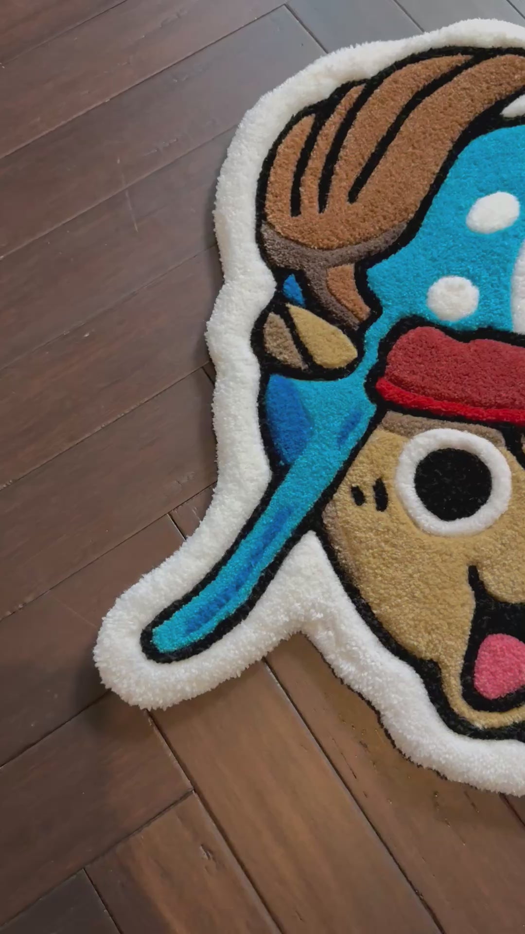 One Piece Chopper Rug – Anime Tufted Rug Handmade in London | Mint Tufts